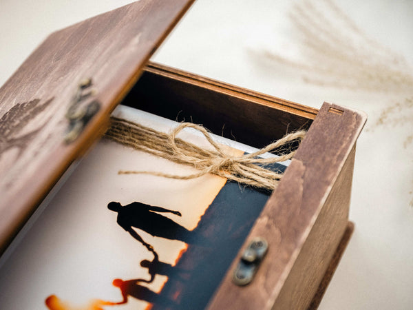 New Wooden Photo Boxes for 350 Prints – Perfect for Storage and Presentation