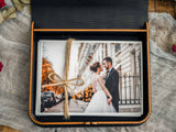 Luxury Black Wooden Photo Box – Perfect for Boudoir & Wedding Photography - NZHANDICRAFT