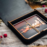 Luxury Black Wooden Photo Box – Perfect for Boudoir & Wedding Photography - NZHANDICRAFT