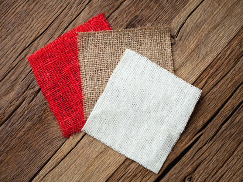 Natural Linen Decorative Fabric Piece - Versatile Add-On for Photo Boxes