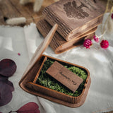 Scatola USB Personalizzata con Chiavetta in Legno (opzionale) per Fotografi di Matrimonio