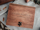 Personalized Wooden Photo Box - Perfect Wedding Gift for Friends - NZHANDICRAFT