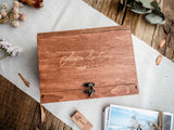 Wooden Photo Box with USB Slot – Personalized Gift for Any Occasion