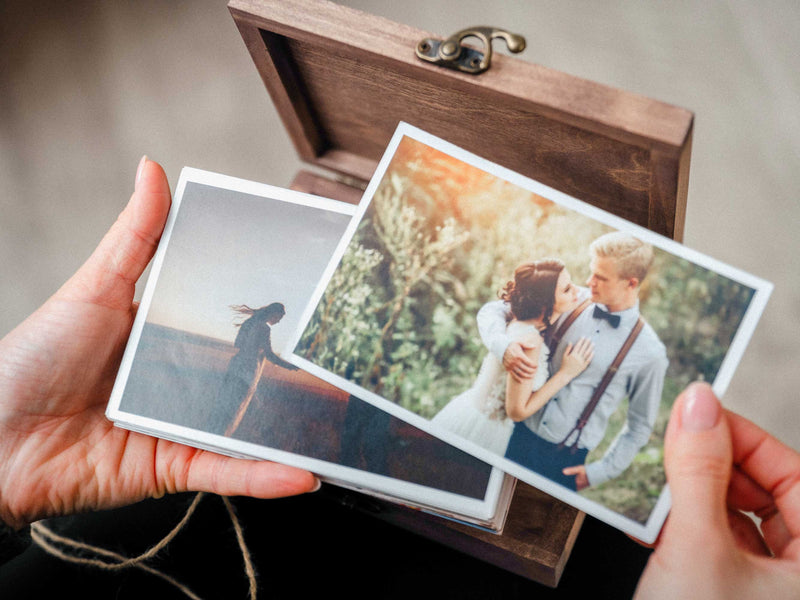 Personalized Wooden Keepsake Box – Ideal for Photo Storage & More - NZHANDICRAFT